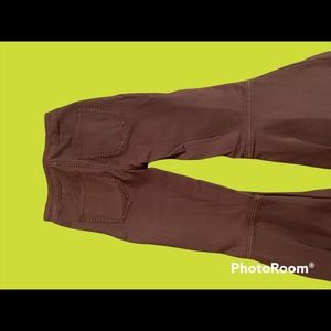 FREE PEOPLE BROWN-ISH/PURPLE-ISH BELL BOTTOMS